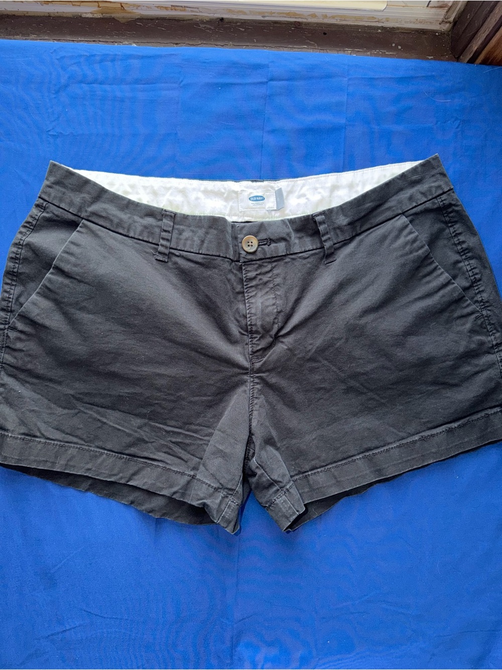 Old Navy Black Cotton Casual Women's Shorts